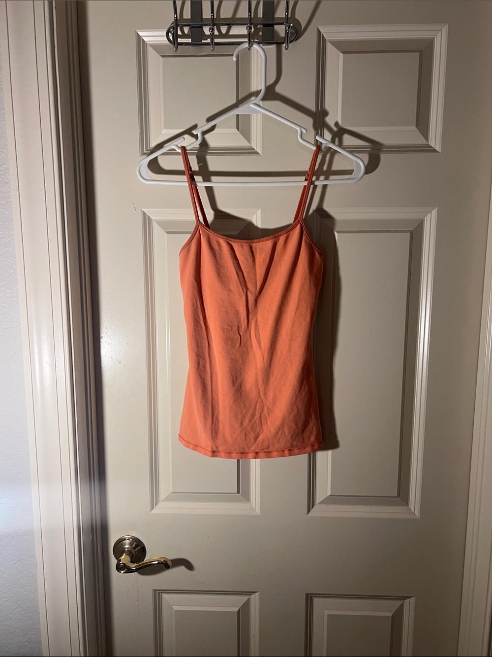 Express Coral Spaghetti-Strap Camisole
